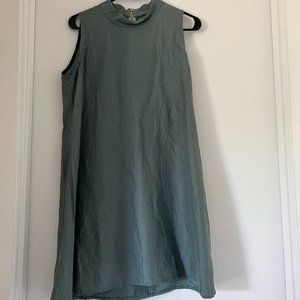 Delfina Balda Mock Neck Mini Dress